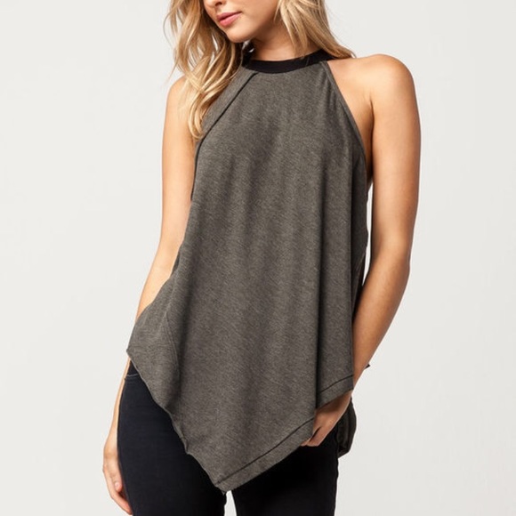 Free People Tops - NEW Free People Twin Peaks high neck tank